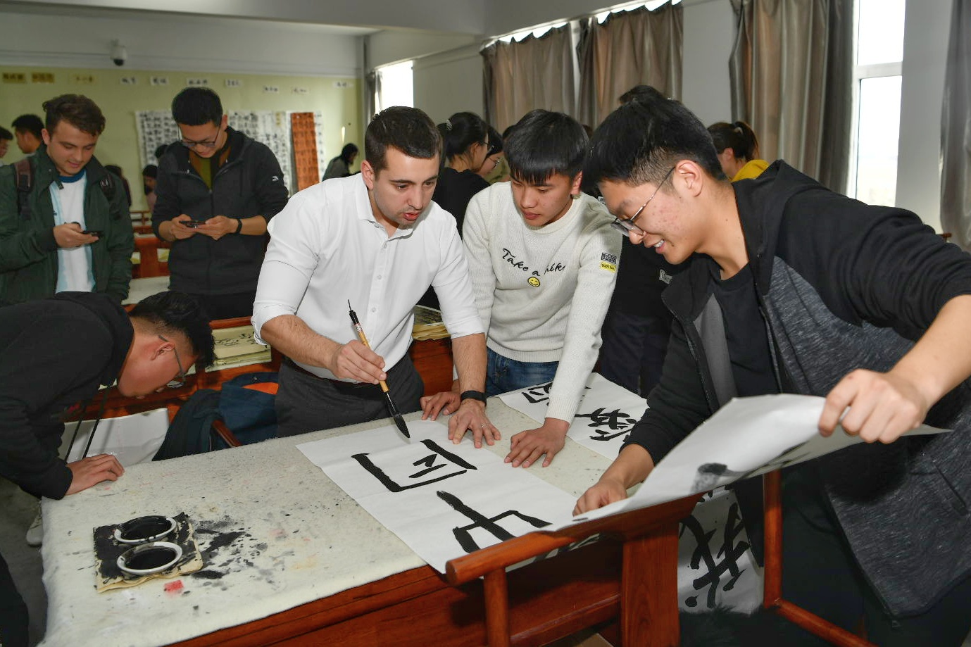 吉林建筑大学书法学院图片