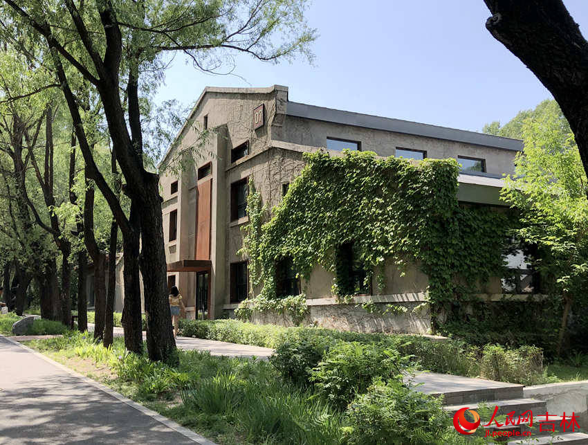 长春水文化生态园。人民网 李思玥摄