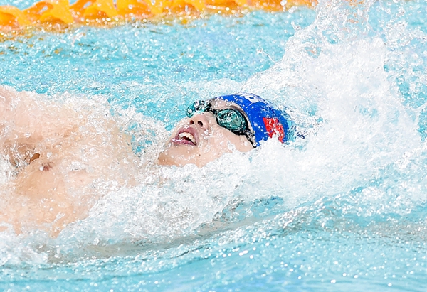 中国游泳争霸赛肇庆站落幕 上午"亮剑"初见成效